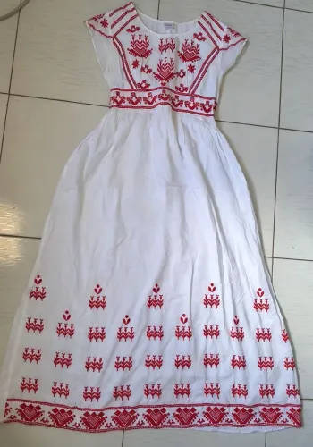 Vestido estampa vermelho G