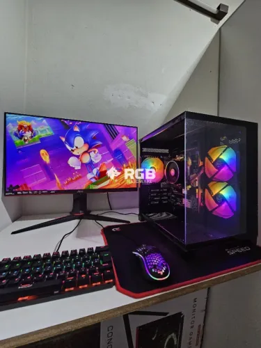 PC Gamer - Ryzen 5 5600G + RX VEGA 7 + DDR4 16GB + NVMe 512GB