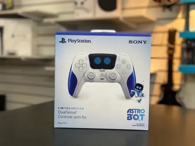 CONTROLE PS5 EDIÇÃO ASTROBOT ( PRIMEIRO EDIÇÃO)