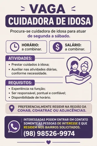 Cuidadora de Idosa