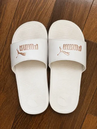 Chinelo puma rosa bebê numero 37
