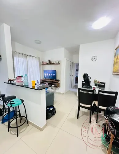 Condomínio Alegro Montenegro - Apartamento com 2 quartos, sendo 1 suíte.