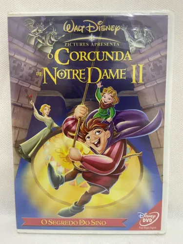 DVD Filme Desenho O Corcunda de Notre Dame 2 II | Disney | Novo Lacrado