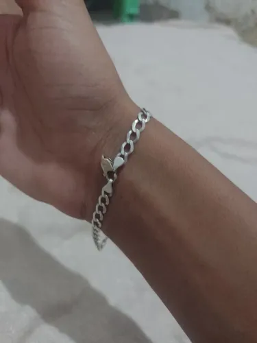 Pulseira de prata 5 mm 