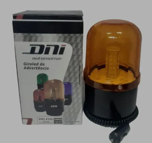 SINALIZADOR GIROLED COM IMÃ COM PLUG