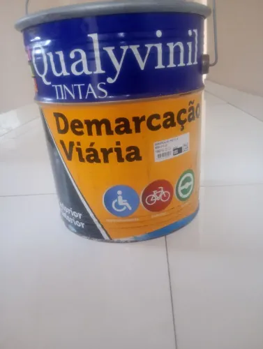Tinta de demarcação viária preto 18 LT