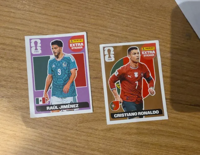 Figurinhas Cristiano Ronaldo cr7