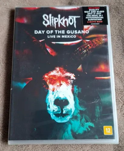 Slipknot - DVD - Live in México - Day of Gusano - Novo - Lacrado 
