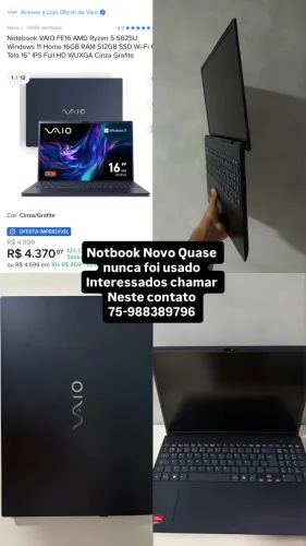 Notbook vaio