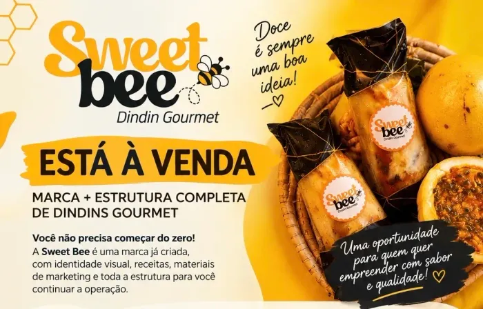 OPORTUNIDADE: MARCA SWEET BEE + ESTRUTURA COMPLETA DE DINDINS GOURMET