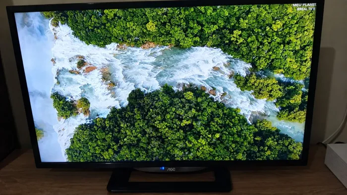 TV AOC 32 LED - FUNCIONANDO PERFEITAMENTE - Conservada - OPORTUNIDADE