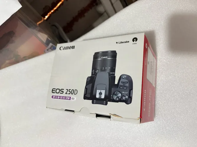 Canon Eos 250d + Lente 18-55mm Dslr