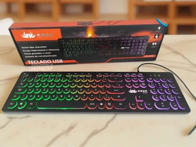  TECLADO COM FIO UBS KNUP MODELO KP 2059 an6