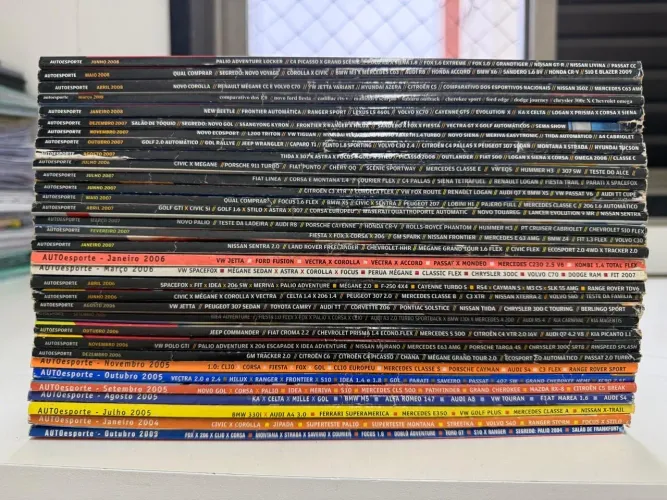 33 revistas auto esporte para colecionadores