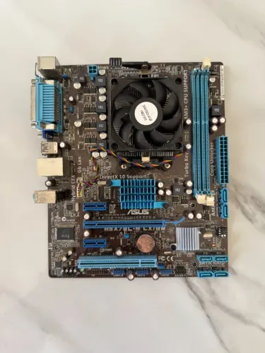 Placa Mãe Asus M5A78LM LX BR DDR3 + Processador AMD Athlon II