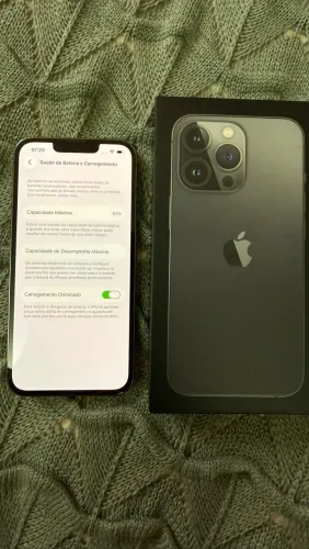 iPhone 13 Pro - Excelente estado | Bateria original Apple 91% | Caixa