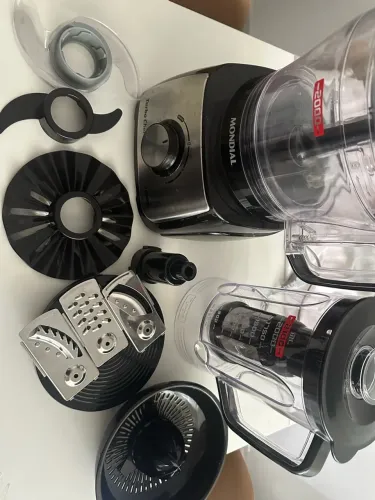 Multiprocessador Turbo Chef 9 em 1. 1000 W de potência