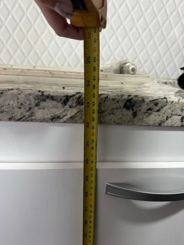 BALCÃO DE PIA COM PEDRA