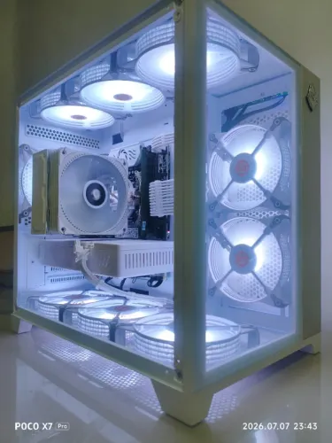 PC GAMER WHITE EDITION | 32GB RAM | VISUAL PREMIUM | Setup Exclusivo