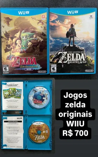 Games zelda originais WiiU