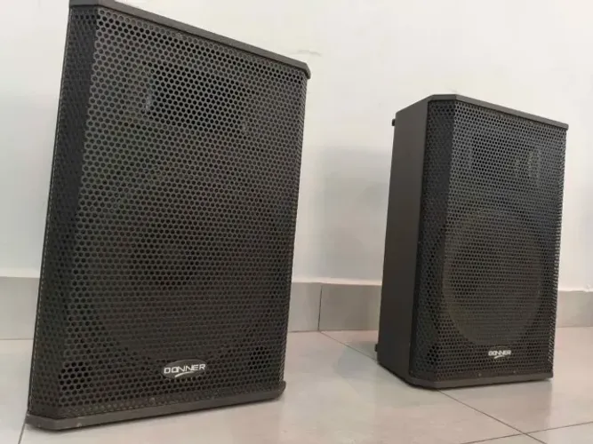 Caixas de som Ativa + Passiva Donner Saga 15"