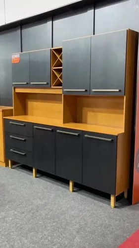 Armário de cozinha luxuoso a pronta entrega