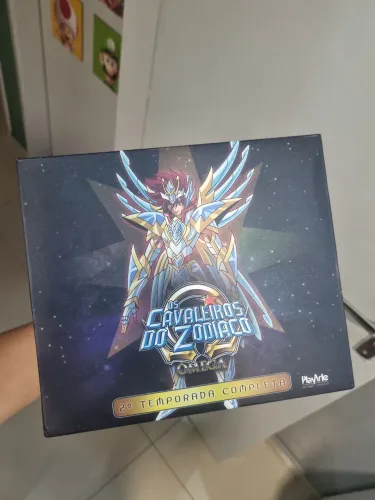 Cavaleiros dos zodiacos saga ômega segunda temporada completa, 15 dvds