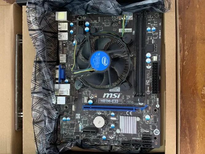 Processador Intel I5 4460 + placa mãe MSI 