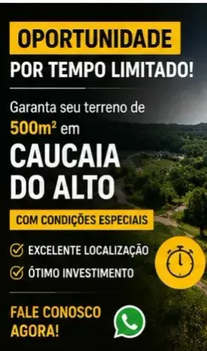 Imóvel para venda tem 500 metros quadrados em Centro (Caucaia do Alto) - Cotia - SP