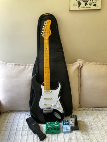 Guitarra e pedais