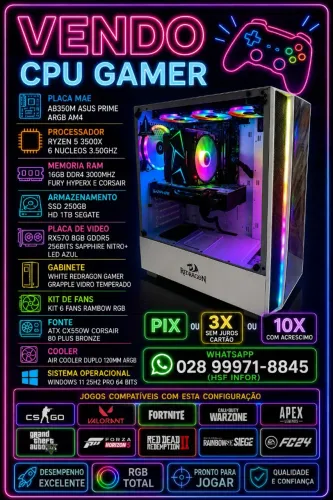 CPU GAMER RYZEN 5