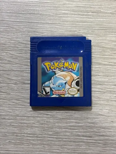 Game Pokémon Blue (Azul) Nintendo Game Boy (versão nacional) Original