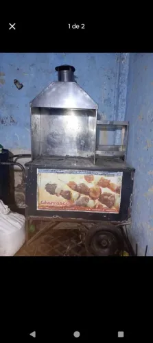 Carrocinha de churrasco para sair rápido 