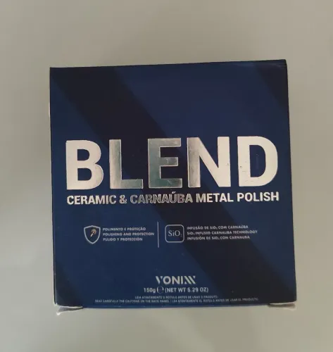 Blend Metal Polish Vonixx 150g Polidor Metais Alto Brilho