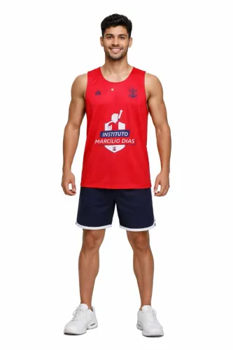Camisa Marcilio Dias SC Itajaí Colete Treino Futebol