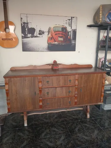 Buffet Antigo Chipandeco Anos 50/60 - Madeira Maciça.