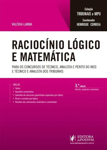 Raciocínio Lógico e Matemática - Valéria Lanna