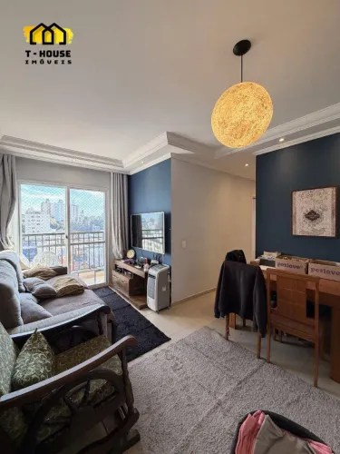 Apartamento com 2 dormitórios para alugar, 55 m² por R$ 3.507/mês - Centro - São Bernardo