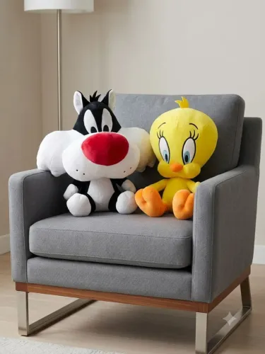 Pelúcias Frajola e Piu Piu