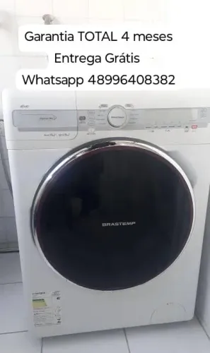 Lava-Seca BRASTEMP 10kg Touch Scremm!!! Semi-Nova 