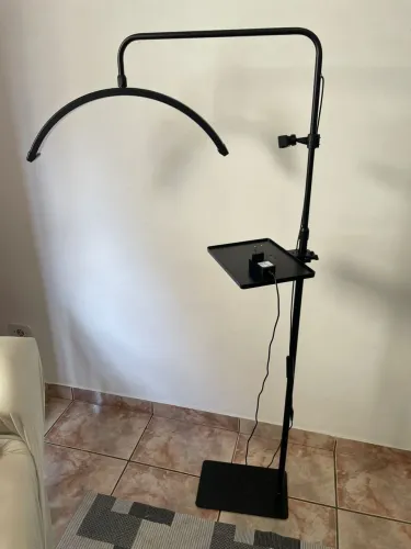 Ring Light Meia Lua Profissional 