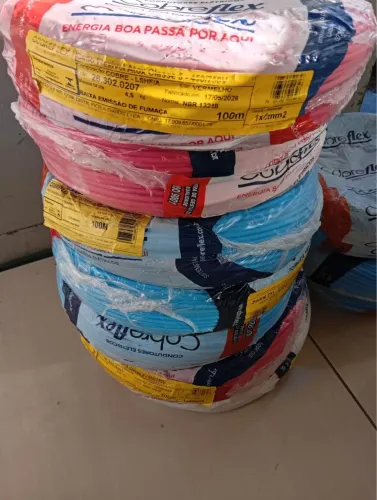 Rolo de fio flexível 