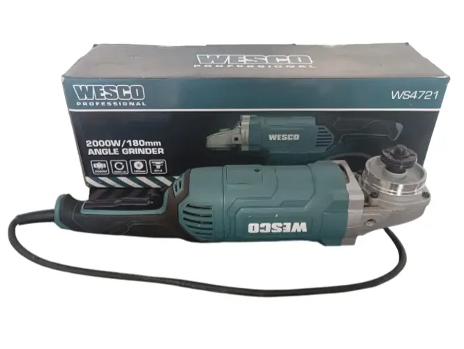 Esmerilhadeira Angular Wesco Lixadeira 2000w Ws4721 Usada