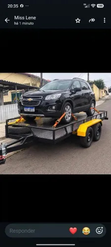 Aluguel de reboque pra transporte de veículos e outros..