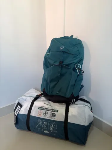 Barraca arpenaz 4.1 fresh e Mochila MH500 Quechua 25L