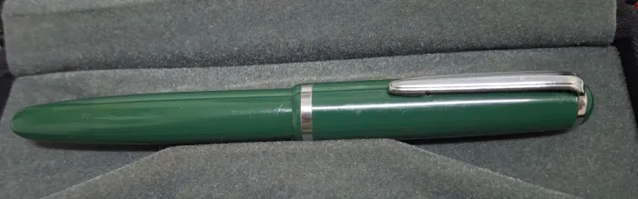 Caneta Tinteiro Antiga Johann Faber Estudante Verde (Anos 60) - 100% Funcional
