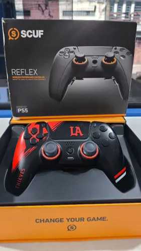 Controle scuf reflex completo e revisado com analógico halll efect TMR ksilver.