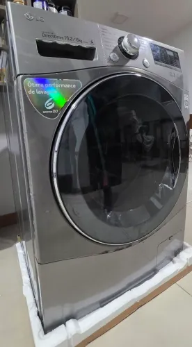 Máquina de Lavar e Secar LG Inverter Direct Drive 10,2kg / 6kg (Com Detalhe)