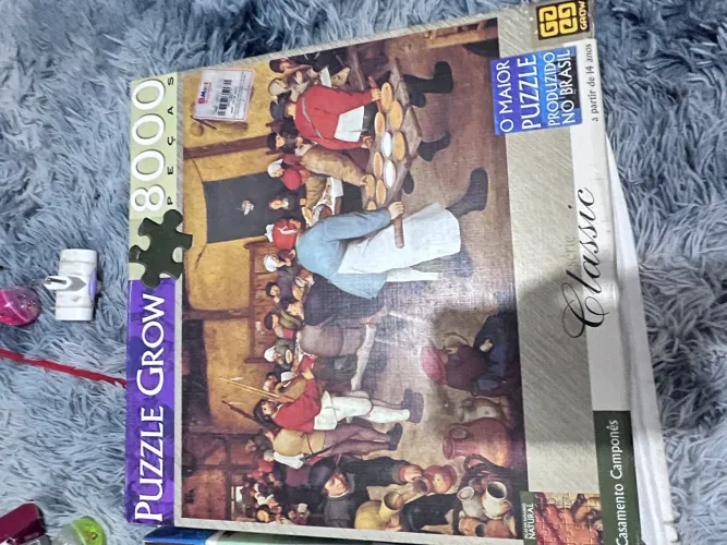 Puzzle Grow 8000 Oito Mil Peças Casamento Camponês