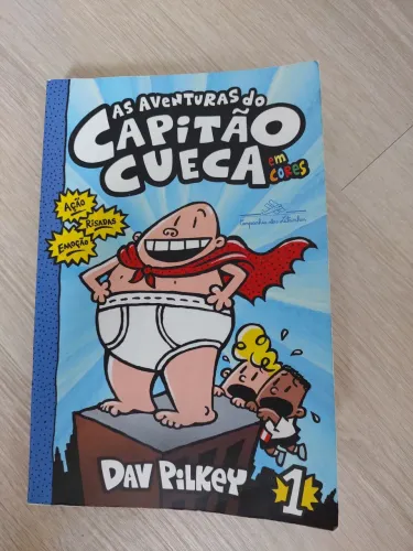 livro capitão cueca vol.1